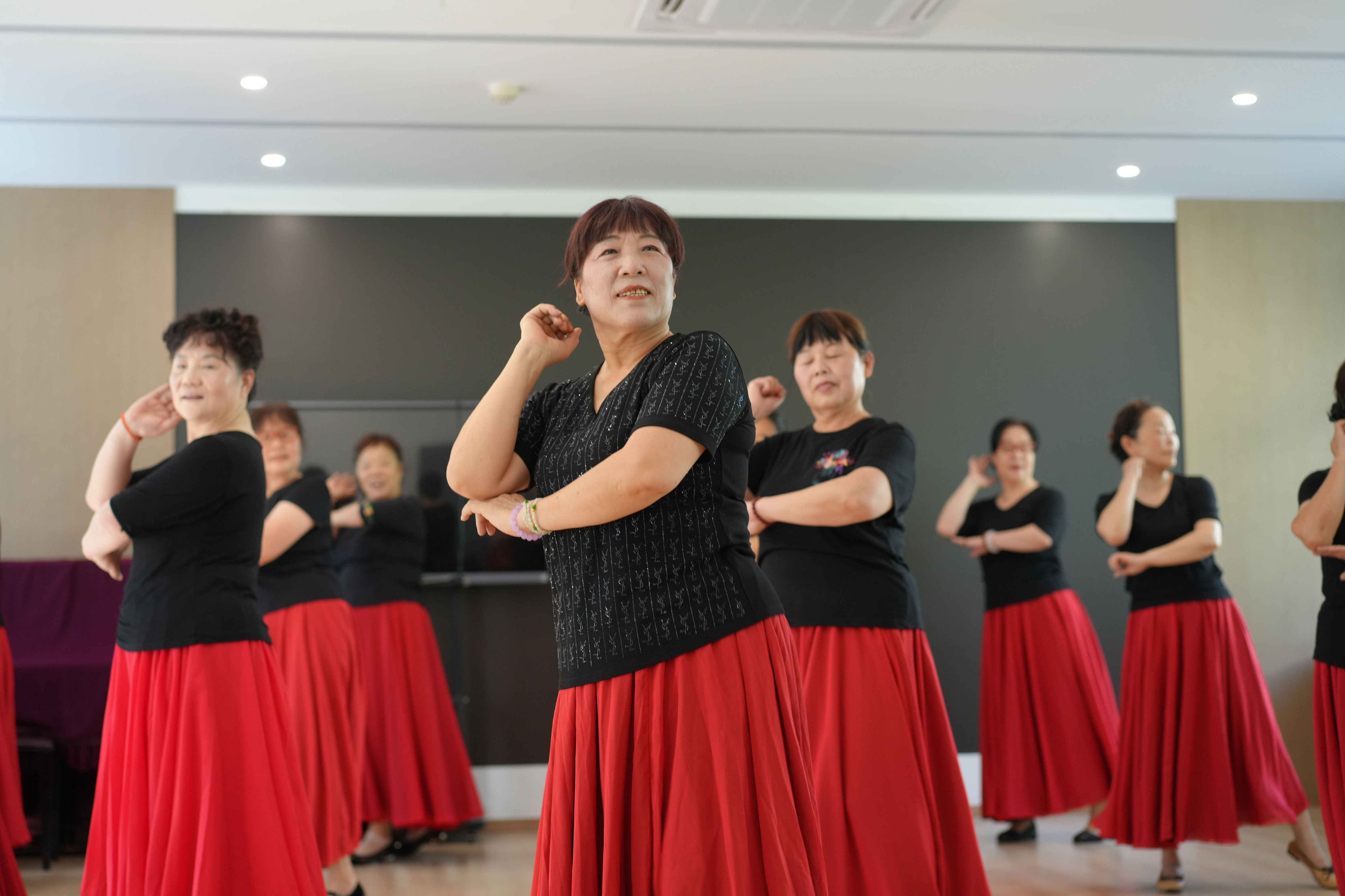 “邻里伴”舞蹈室 徐萌 摄